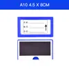 Etiquetas magnéticas, cartões de material, cartões de identificação para quadro branco, placas de identificação para armazém, placas de zoneamento, crachás, etiquetas magnéticas para armário de arquivos