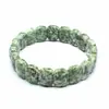 Joyería de Cristal Transfronteriza, Piedra Natural, Pulsera de Amatista de Moda para Mujer, Ojo de Tigre Multicolor con Etiqueta de Mano Facetada