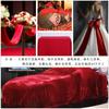 Cinta cortada para boda, tela roja grande, estilo chino, para celebración de bodas, algodón puro, tela roja de Buda, tela de seda, decoración, tela roja grande de seda