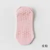 Meias de Yoga Antiderrapantes com Pontos de Gel para Uso Interno Fitness Pilates Meias Curtas Meias Esportivas de Rede Femininas Meias Curtas
