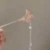 Pasador de Pelo con Borla de Mariposa Estilo Antiguo para Mujeres, Nuevo Pasador Estilo Chino Dinastía Han, Moda Súper Hada, Accesorios para el Cabello Versátiles, Pasador