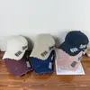Sombrero de Sol Protector Solar Personalizado de Joker de Moda Nuevo Estilo para Hombres y Mujeres Borde Recortado Desgastado Gorra de Béisbol Bordada con Letras para Niños