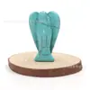Suministro Transfronterizo Adornos de Ángel de Cristal de Jade de 2 Pulgadas Artesanías de Talla de Piedra Semipreciosa Amatista Adornos de Estilo Europeo