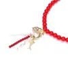 Diseño Casual, Lindo Collar Colgante de Perla de Imitación con Forma de Pez, Collar Marino de Animales con Cuentas Hecho a Mano Europeo y Americano