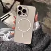 Círculo Delgado Succión Magnética Adecuado para Funda de Teléfono Móvil Iphone16 Apple 14 15Promax Nuevo 12 Transparente 13 Cubierta Protectora Moderna