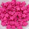 Cuentas acrílicas de estrella de cinco puntas de 11 mm de color macarrón para llavero, cadena para teléfono móvil, accesorios de joyería