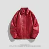 Nueva chaqueta de cuero PU transfronteriza para hombre con cuello de solapa, chaqueta casual de moda para hombre, chaqueta de motociclista holgada a la moda