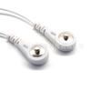 3.5 4.0 Eletrodo Fivela Macho Fio Condutor Pode Ser Odm Branco Dinâmico Fisioterapia Fio Fivela Eletrodo Patch Linha de Conexão