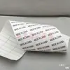 Etiquetas Autoadhesivas Madeinchina en Inglés para Productos de Amazon Fba, Papel de Etiqueta de Origen Made in China