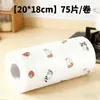 Pano Preguiçoso Papel de Cozinha Espessado Molhado e Seco Absorvente de Óleo Toalha de Papel de Limpeza Pano de Lavar Louça Descartável Absorvente