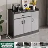 Armário de chá, aparador, armário de armazenamento, armário de armazenamento de parede para sala de estar, armário de chá de luxo leve, prateleira de armazenamento, pequeno aparador de armazenamento