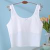 Chaleco para Niñas Top Corto para Mujer Ropa Interior Base Sin Costuras para Ombligo de Mujer Camiseta Base Verano Nuevo Todo-partido Sujetador Venta al por Mayor