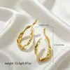 Pendientes de Estilo Europeo y Americano de Lujo Ligero Transfronterizos, Pendientes con Forma Geométrica de Línea Diseño de Estrella de Mar, Pendientes Versátiles y de Alta Gama para Mujer
