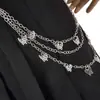 Cadena de cintura decorativa para mujer, vestido con cadena, cadena punk para pantalones de mariposa, accesorios JK combinables, accesorios de hip hop, moderno