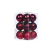 12 Bolas Brillantes Navideñas En Caja, Bolas de Plástico, Bolas con Formas Especiales, Bolas Navideñas, Decoraciones Creativas para Árbol de Navidad, Colgantes Pequeños