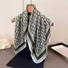 Estilo Polavocal patrón de espiga sensación de algodón lino cuadrado pequeño pañuelo de seda imitación terciopelo turbante chal pañuelo solar bufanda para mujer