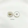 Nuevos Botones de Perlas de Cuatro Ojos Estilo Chino, Botones de Cadena de Perlas Coloridas, Nuevos Accesorios de Botones a Juego para Vestidos, Cárdigans y Suéteres Estilo Chino