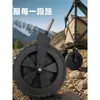 Neumáticos Universales Resistentes al Desgaste para Autocaravanas Adaptación Multimodelo Ruedas Plegables para Coche de Camping Ruedas Rodantes Accesorios Rueda con Rodamiento de Goma