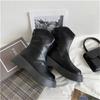 Nuevas Botas Martin para Mujer 2025 Adelgazantes de Suela Gruesa que Aumentan la Altura Otoñales Estudiantiles Versátiles Botines Cortos de Moda Ins Geniales