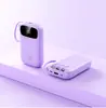 Cargador Portátil Power Bank de 20000mAh Ultra-Delgado y Compacto con Cargador de Cuatro Cables Integrado, Carga Súper Rápida de 22.5W, Transfronterizo