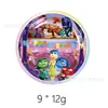 Traje de Fiesta de Cumpleaños Mind Secret Force Plato Vaso de Papel Servilleta Mantel La Bandera Pastel con Suministros Diarios del Día del Niño