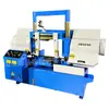 Gb4220 Sierra de Cinta Metálica Máquina Barra de Acero Tubo de Acero Grado Industrial Doble Columna Eficiente Semiautomática Abrazadera Hidráulica Sierra de Cinta