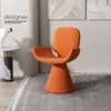 Entrega no Mesmo Dia Penteadeira para Quarto Banqueta Cadeira Princesa Francesa Luxo Leve Cadeira de Jantar com Encosto para Manicure Estilo Creme Cadeira para Maquiagem