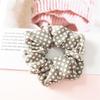 Novo Scrunchie de Ponto Gordinho Estilo Coreano, Argola de Cabelo Grande de Chiffon com Bolinhas, Atacado de Acessórios de Cabelo, Estilo Coreano