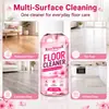 KineShineX Líquido de Limpieza para Pisos con Aroma a Sakura, Agente de Limpieza para Mopa para Eliminación de Manchas y Brillo, Limpiador para Pisos de Azulejo y Madera