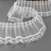 Encaje con Empalme de Malla Plisado Accesorios de Ropa Materiales Decoración para Mascotas Encaje Ancho Hecho a Mano DIY