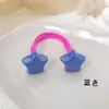 Cuerda para el pelo con forma de corazón estilo Ins casual japonés y coreano, anillos de colores para el pelo de niña, goma elástica para el pelo, anillos para el pelo de alta elasticidad