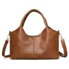 Bolsa Tote Texturizada Retrô para Mulheres, Bolsa de Mão de Grande Capacidade, Casual e Versátil, Ombro Único Transversal, Bolsa para Mãe que Trabalha