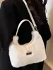 Bolso de Hombro de Moda Tendencia Otoño 2026 Bolso de Mano Popular de Alto Valor para el Trabajo Viaje Bolso Cruzado de Felpa