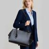 Bolso de piel auténtica para mujer, gran capacidad, nuevo modelo 2025, bolso de nicho, bolso bandolera de moda para mujer.
