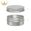 Caixas Pequenas de Alumínio Rosqueadas de 10G-150G em Estoque do Fabricante para Bálsamo, Cera de Cabelo, Argila, Embalagens de Beleza e Skincare, Caixas e Latas de Alumínio