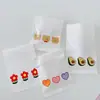 Ins Estilo Armazenamento de Papel Saco Dos Desenhos Animados Bonito Impresso Pequeno Mini Saco de Papel Set-up Adereços Decorativos Saco de Presente