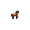 Parches de Tela Bordados, Insignias Bordadas Personalizadas, Parches para Coser, Parches Bordados de Caballo Lindo Versión Q Solubles en Agua