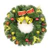 Guirlanda de Natal Transfronteiriça Círculo Estilo Europeu Decorações de Casa para Feriados Guirlanda de Ano Novo Círculo de Vime Anel de Vime Enfeites Pendurados DIY
