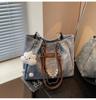 Bolsa Grande de Viagem Transfronteiriça para Mulheres, Versátil de Verão 2026 Nova Bolsa de Ombro Casual, Bolsa Tote de Corrente da Moda para o Dia a Dia