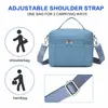 Bolsa de almuerzo cruzada nueva y engrosada transfronteriza, bolsa térmica para picnic al aire libre, bolsa portátil de mano y para el hombro, bolsa de hielo térmica para mantener los alimentos frescos