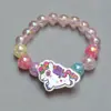 Juego de Pulseras de Comercio Exterior para Niños Coreanos, Pulsera de Princesa para Niñas, Joyería para Niñas, Pulsera Versátil para Bebé, Accesorios para Niños