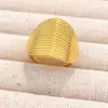 Anillo Nuevo de Acero Inoxidable Transfronterizo Europeo y Americano para Mujer, Anillo de Lujo Ligero Clásico de Moda, Joyería de Acero de Titanio que No se Desvanece