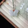 Colgante de Jade Tianshan de Xinjiang Flor Flotante Cierre de Plata S925 Jadeíta de Tianshan Sin Importar Marca Colgante de Calabaza Adorno Colgante de Jade Tianshan