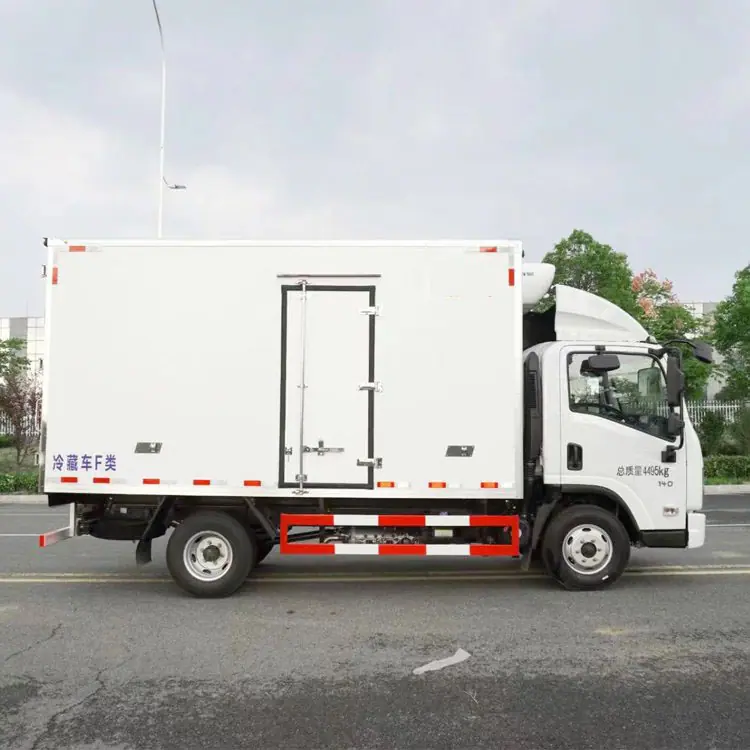 福田伽途冷藏车6.8米冷藏车疫苗冷链运输车生产厂家