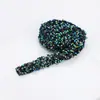 Cinturón de Diamantes de Imitación de Resina Ecológica, Taladro, Adhesivo de Doble Cara Autoadhesivo, Hecho a Mano, Bolsa para Zapatos, Diamantes de Cristal, Pasta, Accesorios para Ropa, Encaje, Cadena de Taladro
