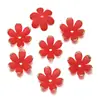 Soporte de Flor de Girasol Bronceado Mate Acrílico Accesorios DIY Pasador Antiguo Tocado Colgante Accesorios de Joyería Venta al por Mayor