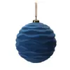 Nuevas Bolas de Navidad Afelpadas de 15 cm, Varios Estilos de Adornos Colgantes, Bolas Decorativas para Árbol de Navidad, Arreglo de Atmósfera Festiva, Bolas Grandes, Personalizables