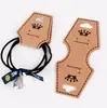 Tarjetas Plegables para Collares de Cartulina Blanca al por Mayor en Stock, Tarjetas de Exhibición para Empaquetar Colgantes de Cadena para Suéteres, Tarjetas para Joyería de Plata S925