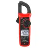 Uleed Nuevo Pinza Amperimétrica Digital UT202A Pantalla Digital de Alta Precisión Amperímetro para Electricista Medidor Universal AC/DC