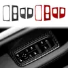 Adecuado para Porsche Taycan 19-26, este es un juego completo de molduras interiores de fibra de carbono, que incluye panel de elevalunas de cristal y paneles decorativos